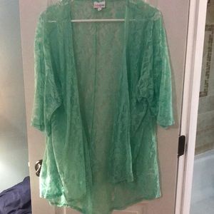 EUC Lularoe Lindsey Cardigan size Small